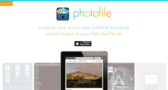 Desktop Screenshot of photofileapp.com